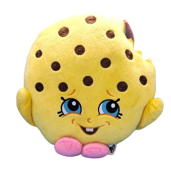 2 Shopkins Plush Toys Kooky Cookie and 5" Mintee Beanie Stuffed Plushies - Picture 2 of 9